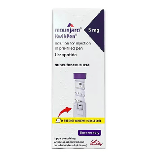 Mounjaro Kwikpen 5mg Pluma Precargada 0.6ml - 4 Dosis | Comprar Tirzepatida