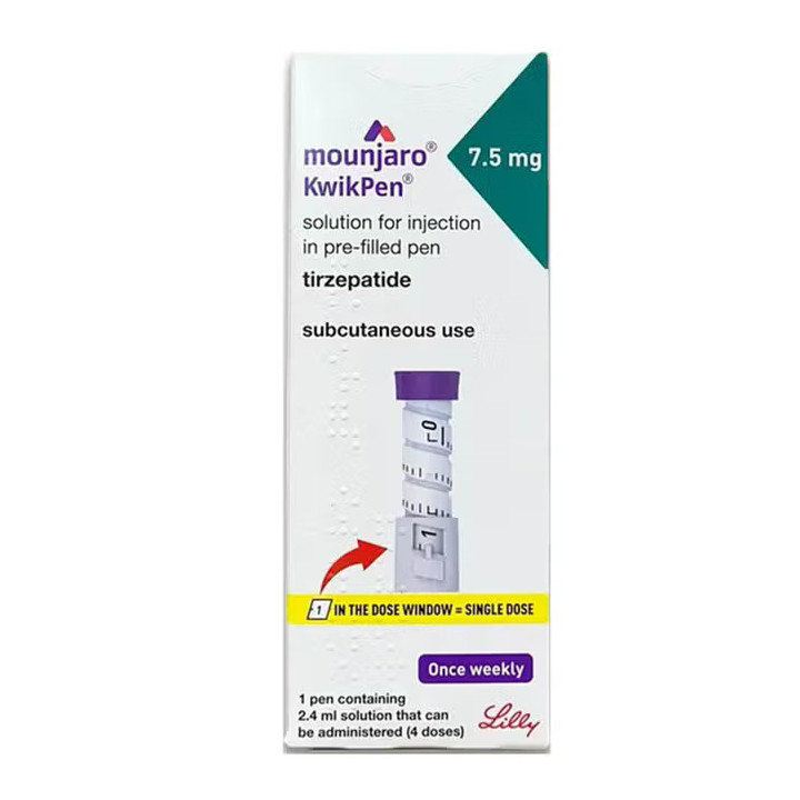 Mounjaro Kwikpen 7.5mg Pluma Precargada 0.6ml - 4 Dosis | Comprar Tirzepatida