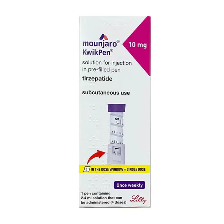 Mounjaro Kwikpen 10mg Pluma Precargada 0.6ml - 4 Dosis | Comprar Tirzepatida