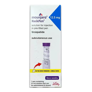 Mounjaro Kwikpen 12.5mg Pre-Filled Pen 0.6ml - 4 Doses | Buy Tirzepatide Online