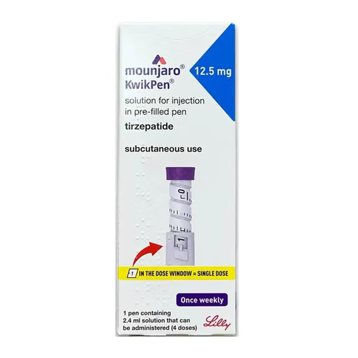 Mounjaro Kwikpen 12,5mg Fertigpen 0,6ml - 4 Dosen | Tirzepatid kaufen
